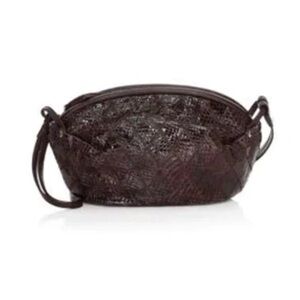 Elizabeth and James Lucy Patchwork bag in chocolate brown